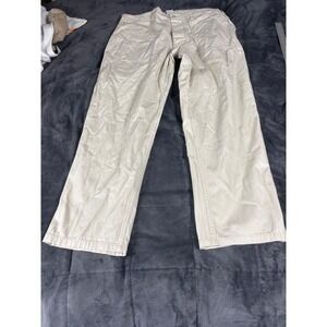 Nike Men's Cargo Pants Beige Size 36‎ G G Cotton Utility Casual